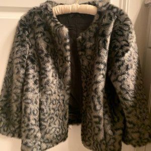Tyler Boe coat grey and black